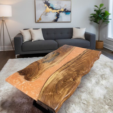 Moderner Pfirsich Epoxidharz