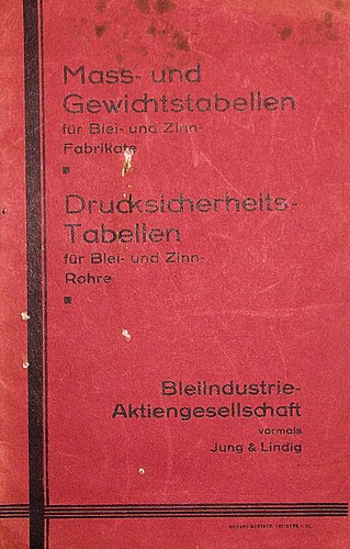 Bleiindustrie vorm jung - bleiindustrie, (vorm.