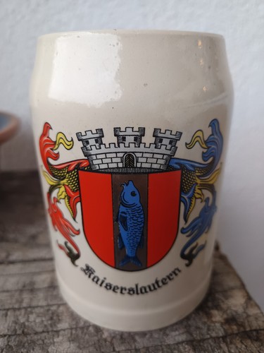Bierkrug humpen kaiserslautern - bierkrug,