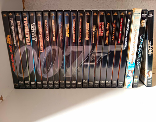 James bond 007 dvd sammlung - bond,