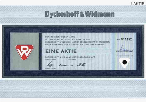 Dyckerhoff widmann ag 1970 - dyckerhoff, &