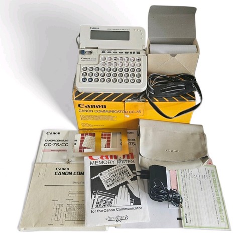 Canon communicator - communicator, +