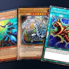 Blauäugiger Weißer Drache Deck Set Yugioh deutsch Ultra Platinum Secret Rare
