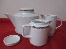 schönes kleines Konvolut DDR Gastronomie Porzellan, Colditz, Kaffeeservice