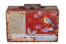 Truhe Kiste KD1290 Vogel