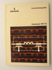 Siemens, Funk-Entstörgeräte, Datenbuch 1971/72
