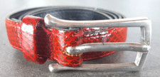 Damen gürtel rot schwarz - gürtel,