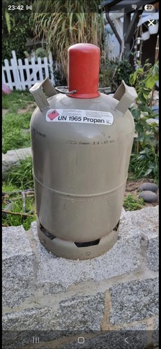 Gasflasche 11kg grau - 11kg,