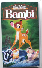 VHS - Bambi - Walt Disneys