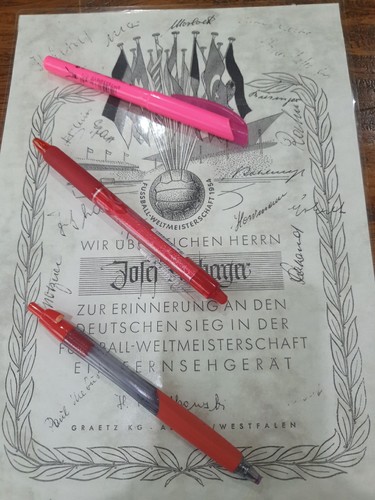 Sammelauflösung 1954 - wm,