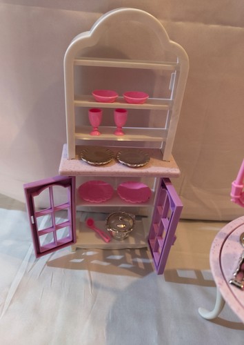Mattel barbie esszimmer 1998 - mattel,