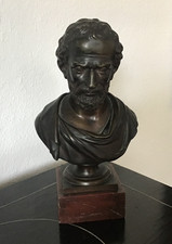 DEMOSTHENES, Bronze Büste