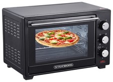 Minibackofen 3in1 Miniofen mit Umluft 25 Liter Pizza-Ofen Kleiner Backofen