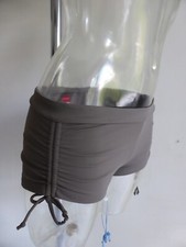 YAMAMAY Swimwear Italy - Bikini-Hose/Swim Shorts mit Zugband Taupe M-L/38 NEU