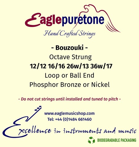Eagle puretone bouzouki - bouzouki, oktave