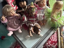 5 Künstlerpuppen 2 Mal Carin Losnitzer 1 Gelenkpuppe 1 Porzellan Puppe 1 Venyl