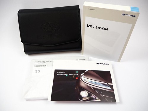 Bordmappe hyundai i20 bayon - bordmappe,