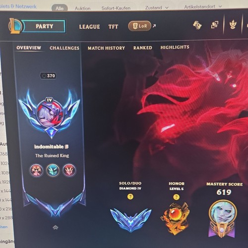 League legends eune account - legends,