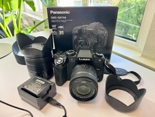 Panasonic Lumix DMC-G81 schwarz + Objektiv 14-42 mm + Objektiv 14-140 mm/neuw.