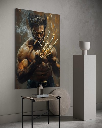 Wolverine leinwand bild logan - wolverine,