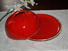 Käseglocke groß getöpfert