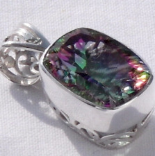 Q18 FANCY QUARZ Video SILBER 925 30mm Anhänger f. Ketten pendant silver 925 Q18