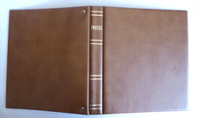 Ringordner Fotoarchiv DIN A4 Format 4 Ringe Photos braun Kunststoff ohne Inhalt