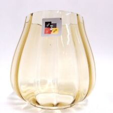 Lampenschirm 160 160 85 mm Glas bernstein Struktur Leuchte Laterne Geweihlampe