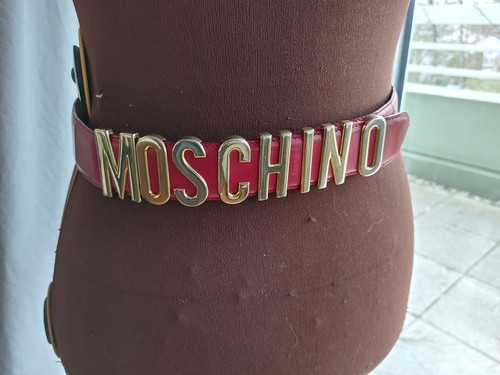 Orig moschino ledergürtel - moschino,