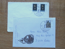 2 FDC DDR 1990: Wiederaufbau der Neuen Synagoge Berlin / Louis Lewandowski