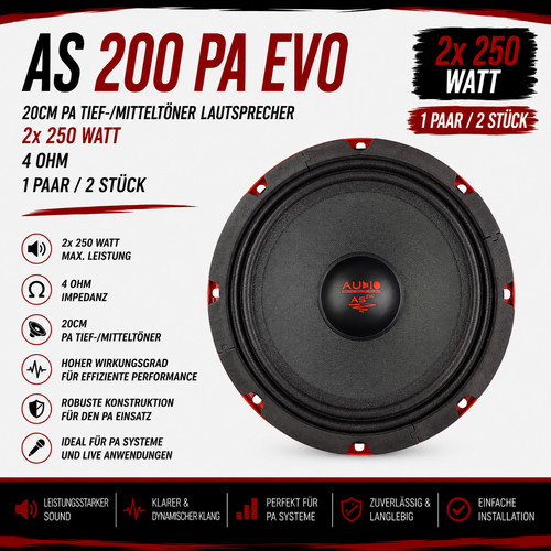 Audio system 200 evo - audio,