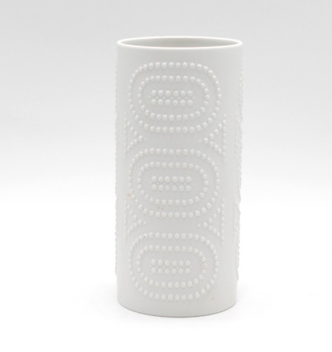 Weiße bisquit porzellan - weiße, bisquit-porzellan-vase