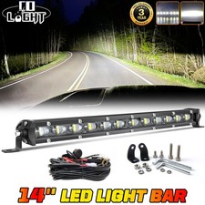 14 Zoll LED Arbeitsscheinwerfer Auto Offroad SUV Light bar Lichtbalken 12V 24V