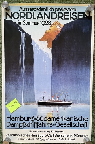 Poster schiff reederei alte - schiff,