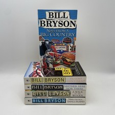 Bill Bryson X5 Paperback Books