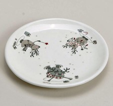 Dessertteller Elch Keramik