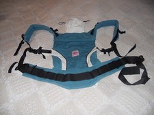 manduca® FIRST Babytrage Kindertrage für Kinder von 3,5 bis 20kg Türkis Cotton