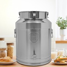 Edelstahl 4L 64L 76L Edelstahl Milchkännchen, Milchkanne, versiegelter Eimer NEU