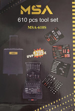 MSA 610 pcs tool set