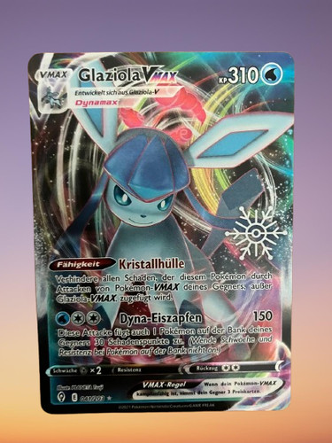 Pokémon karte glaziola vmax - pokémon,