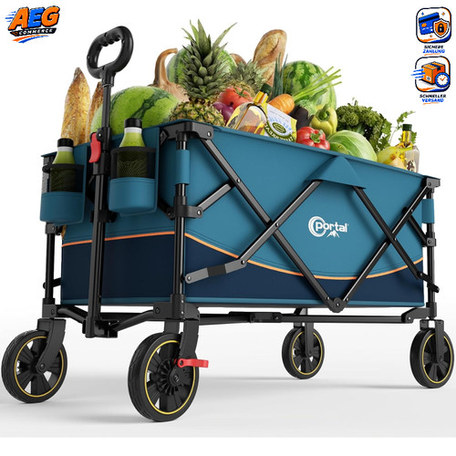 Bollerwagen faltbar xxl 120kg - xxl,