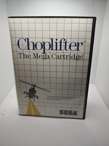 Sega master system choplifter - master, system: