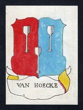 1800 Hoecke Höcke Wappen Adel