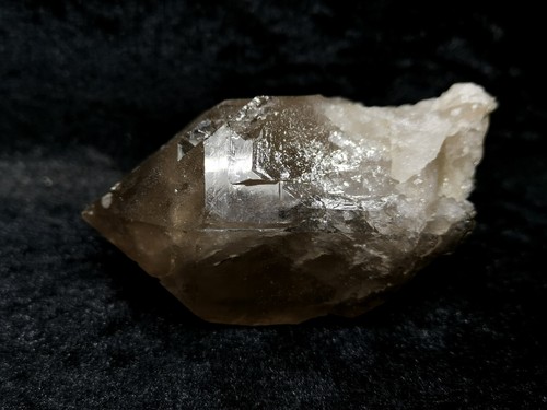 Rauchquarz quarz alpin aus - quarz,,