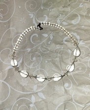 Halskette. Bergkristall