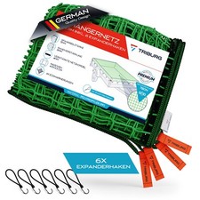 Anhängernetz [DEKRA Geprüft] inkl. Expanderhaken I Hängernetz I Abdecknetz