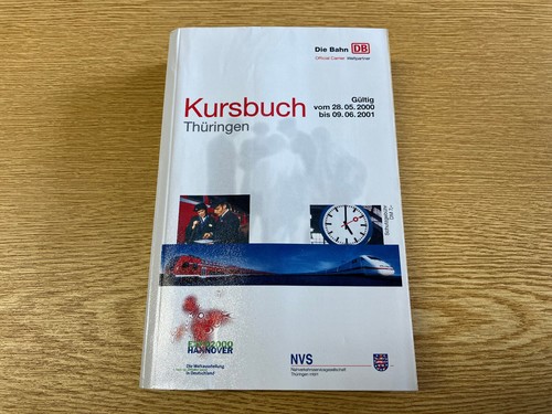 Kursbuch 2000 thüringen - db-kursbuch,