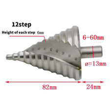 6-60 mm HSS Schrittkegelbohrer