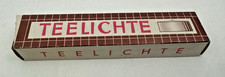 DDR TEE-LICHTE 5 x- Original