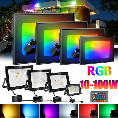 100w rgb led - led, fluter